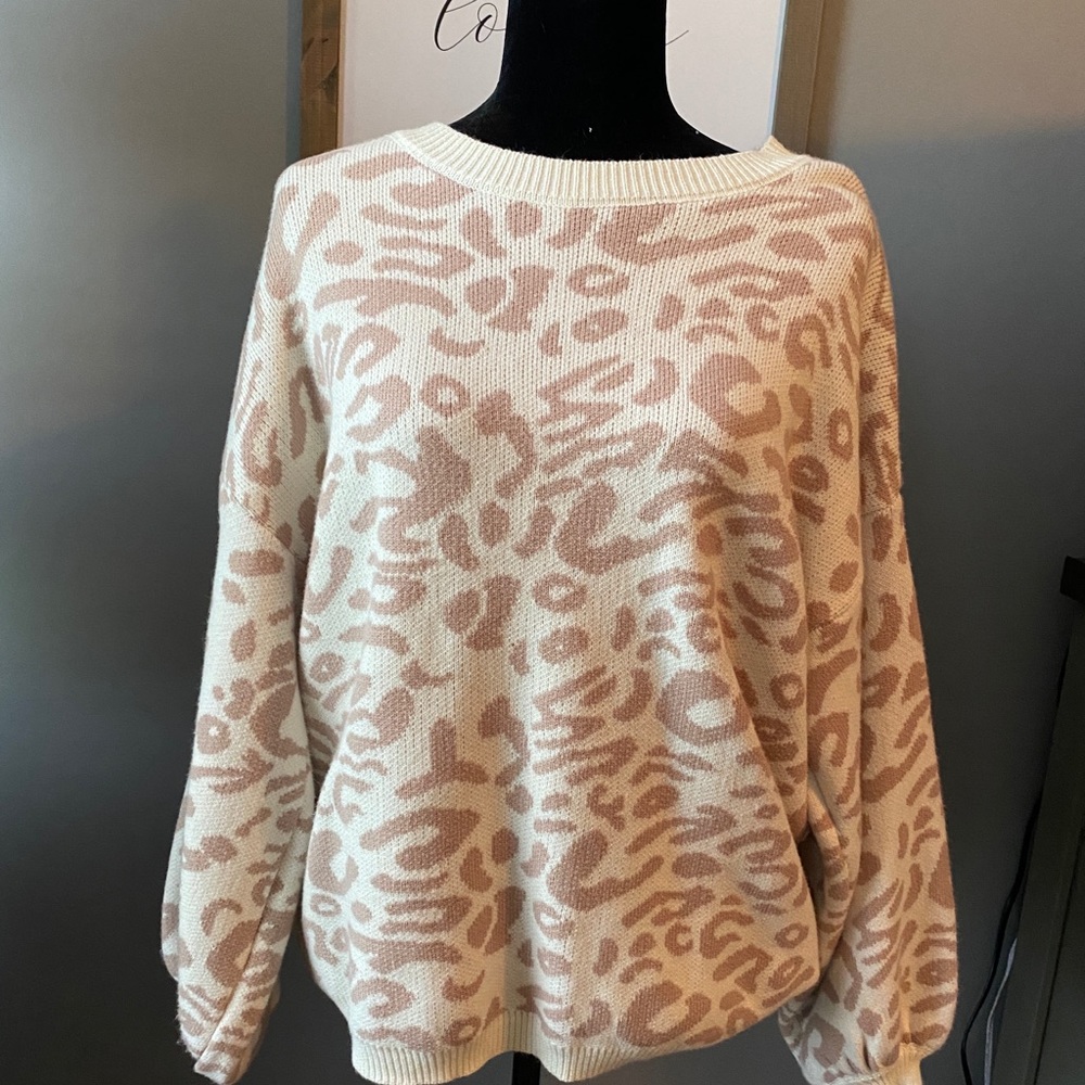 Tan sweater